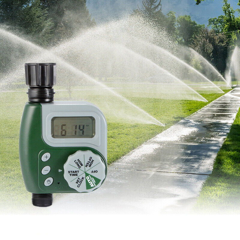 Automatic Irrigation Controller Water Timer Digital Tap Garden Watering System