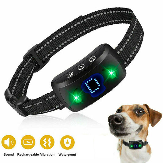 Dog Bark Collar Compact Anti Barking Remote Stop Training