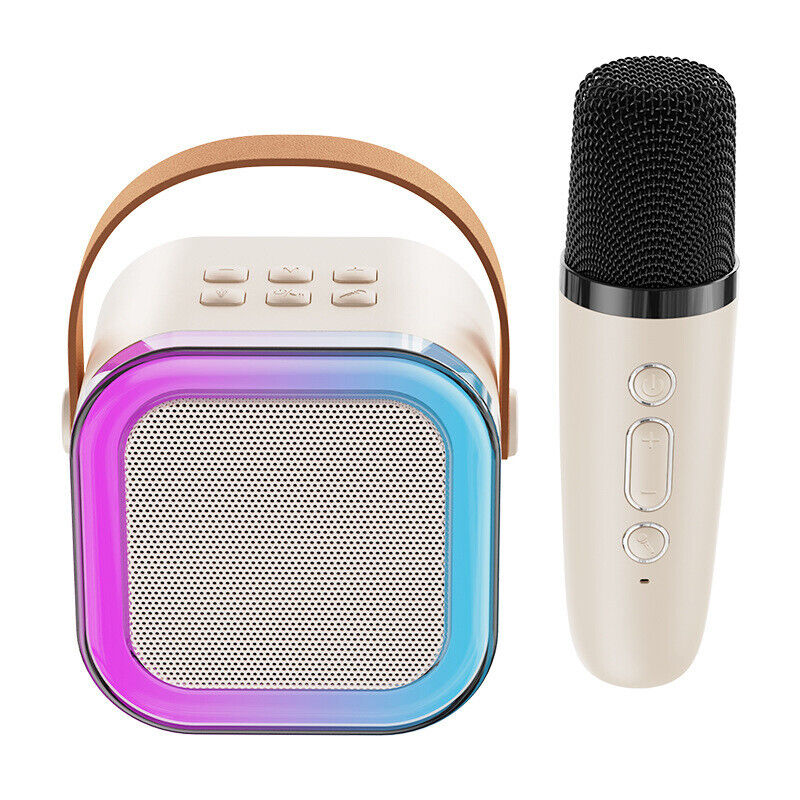 Karaoke speaker with Wireless Microphones for Adults/Kids Bluetooth Speaker