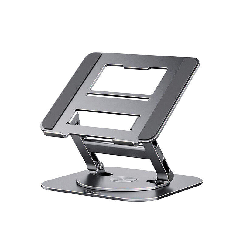 Laptop Stand 360 Rotating Adjustable Ergonimic Foldable Laptop Riser for Desk