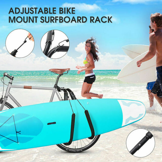 Surfboard Skimboard Bicycle Bike Rack Carrier Adjustable