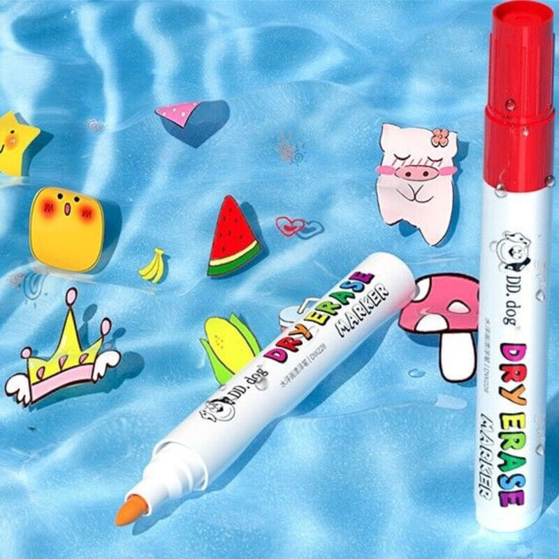 4pcs Magical Water Painting Pen Magic Doodle Drawing Pens Multicolor