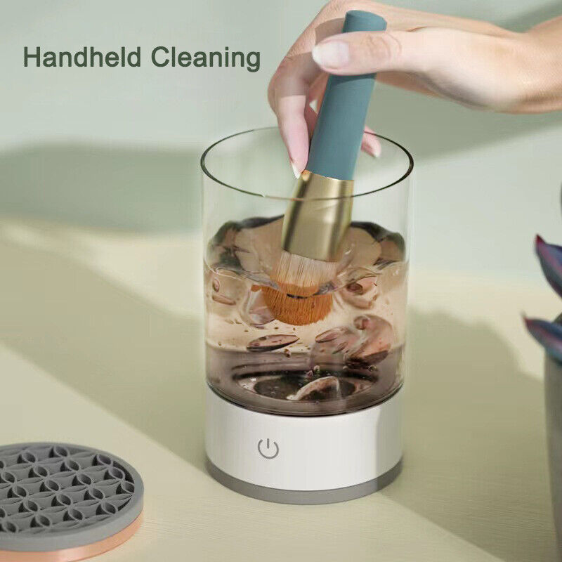 Automatic Brush Cleaner Electric Makeup Brush Cleaning Machine Fast Clean Dryer