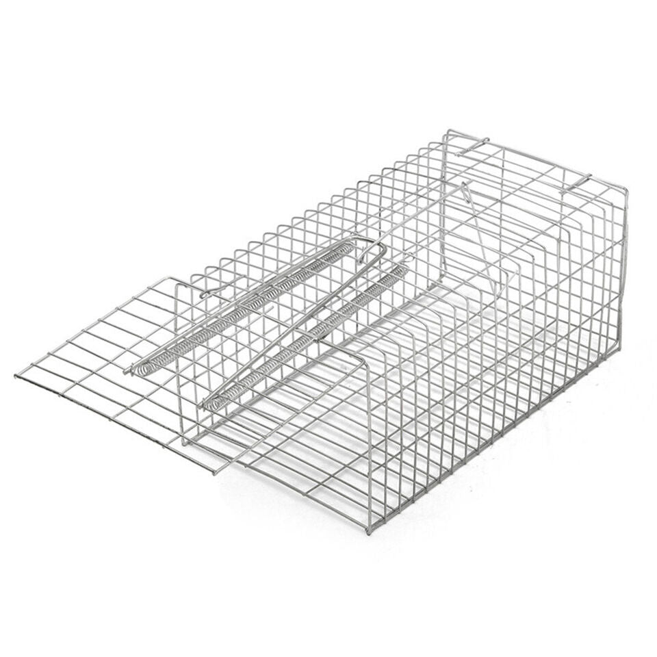 Humane Rat Mice Trap Cage Animal Pest Rodent Mouse Control Live Bait Catcher